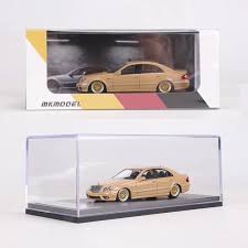 MK Model Mercedes-Benz E63 AMG W21l in White Limited to 599 Pcs 1:64