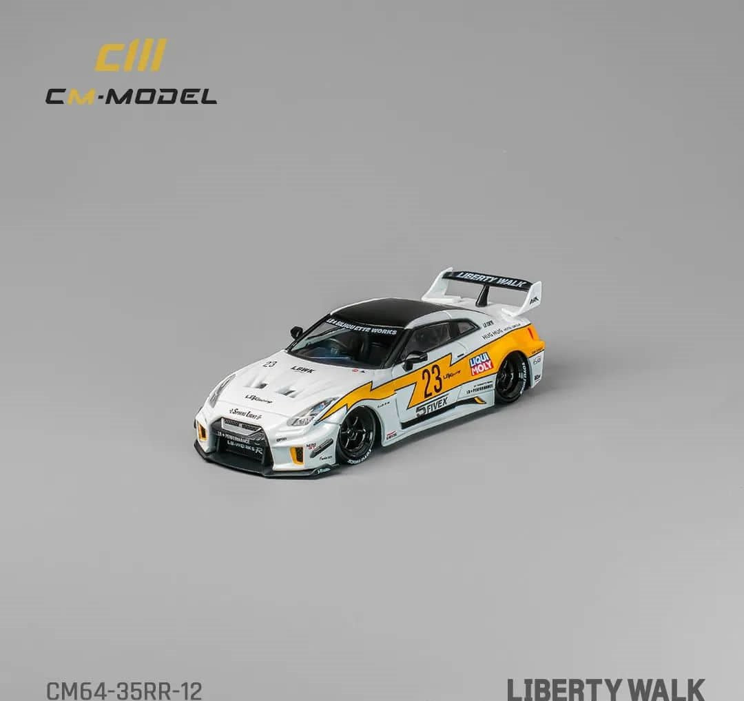 CM model 1/64 Nissan LBWK GT35RR Super silhouette No.23