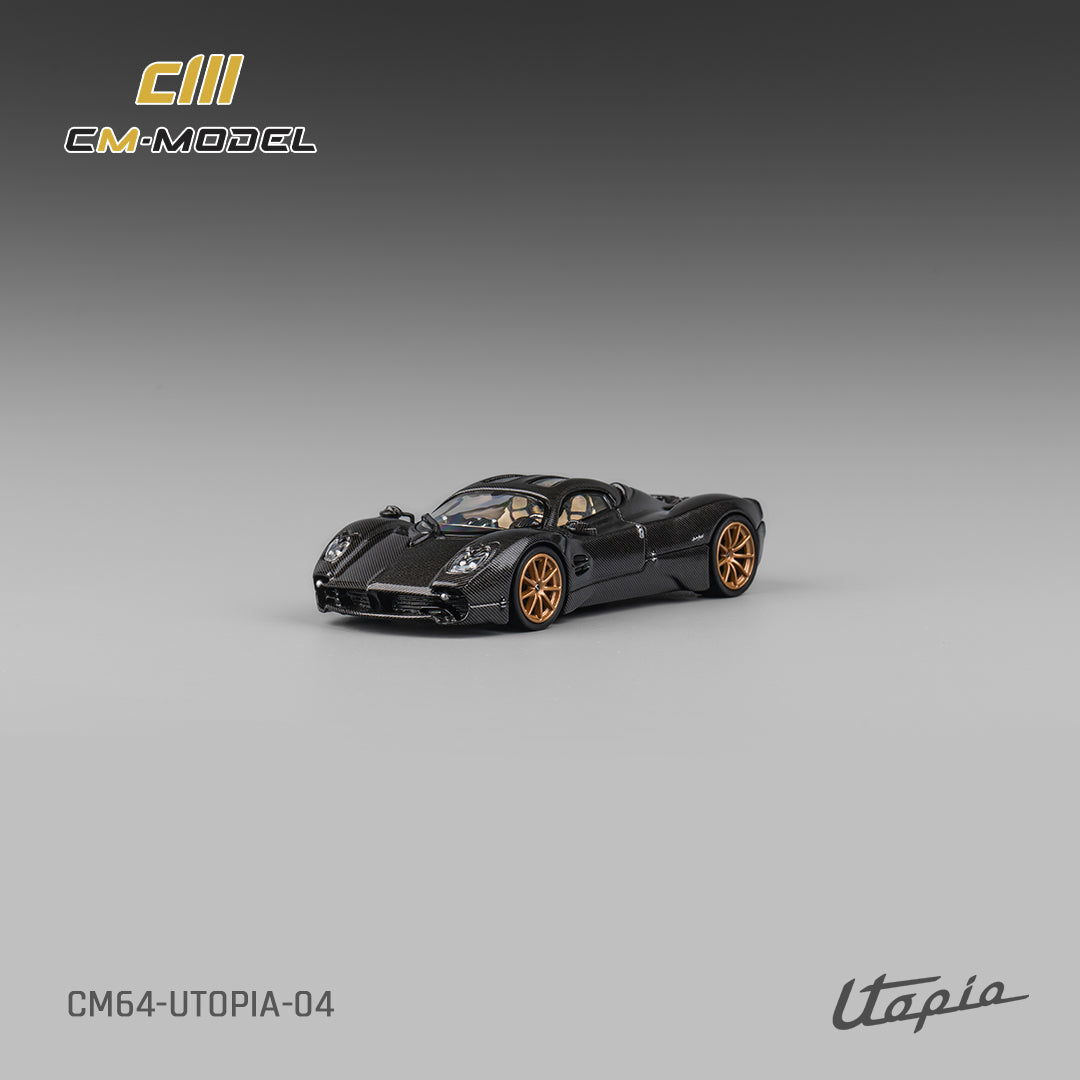 CM Model CM64-Utopia-06 1/64 Pagani Utopia Fullcarbon
