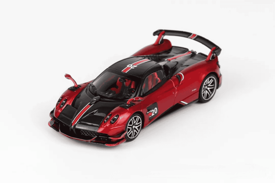 LCD Pagani Huayra BC 1:64 Roadster Red color
