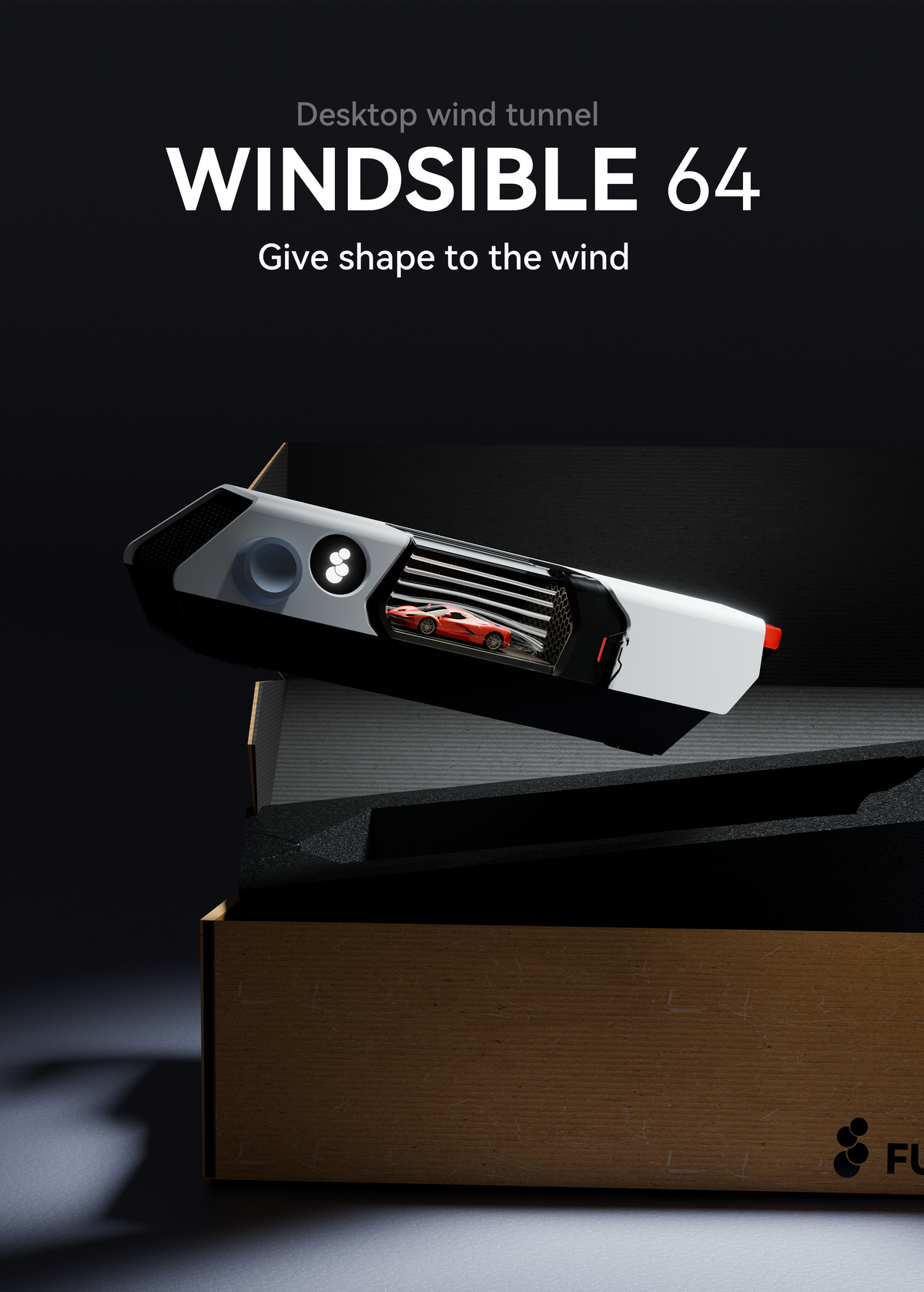 Fun-Tech-Lab| Desktop Wind Tunnel| Innovative Displays for Diecast Car