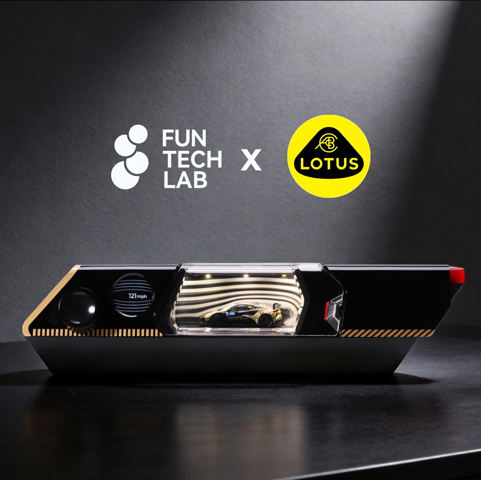 Lotus × Fun-Tech-Lab 64 Windsible Edition (Includes 1× 1:64 Emira GT4 model car)