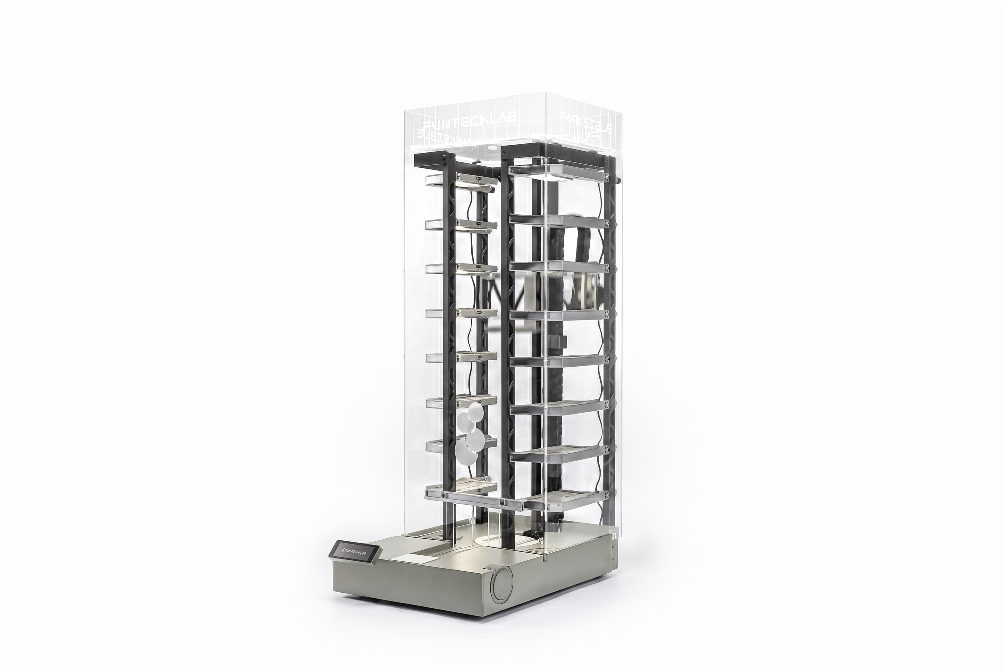 64 Parksible — Smart Automated Garage for Diecast Cars