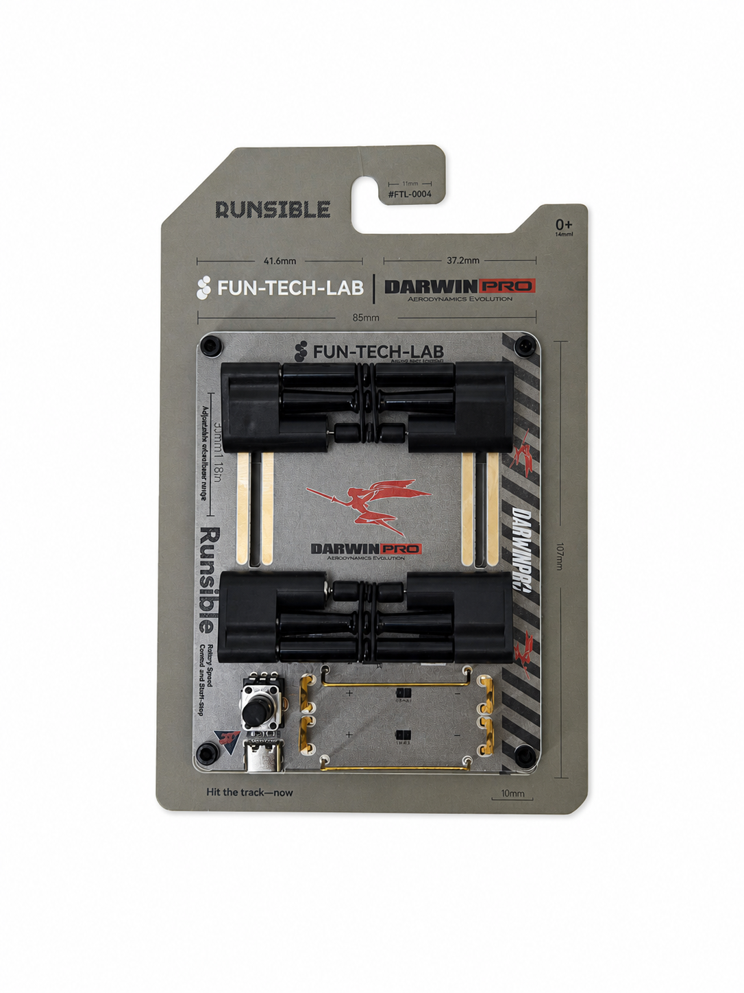 DARWOM PRO × Fun-Tech-Lab Runsible 1:64 Edition