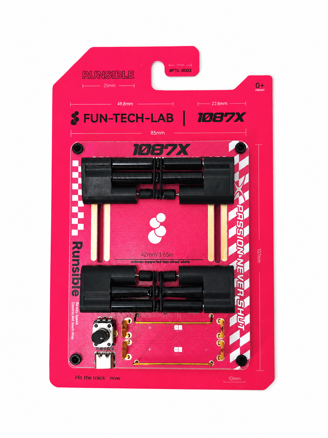 1087 X × Fun-Tech-Lab Runsible 1:64 Edition