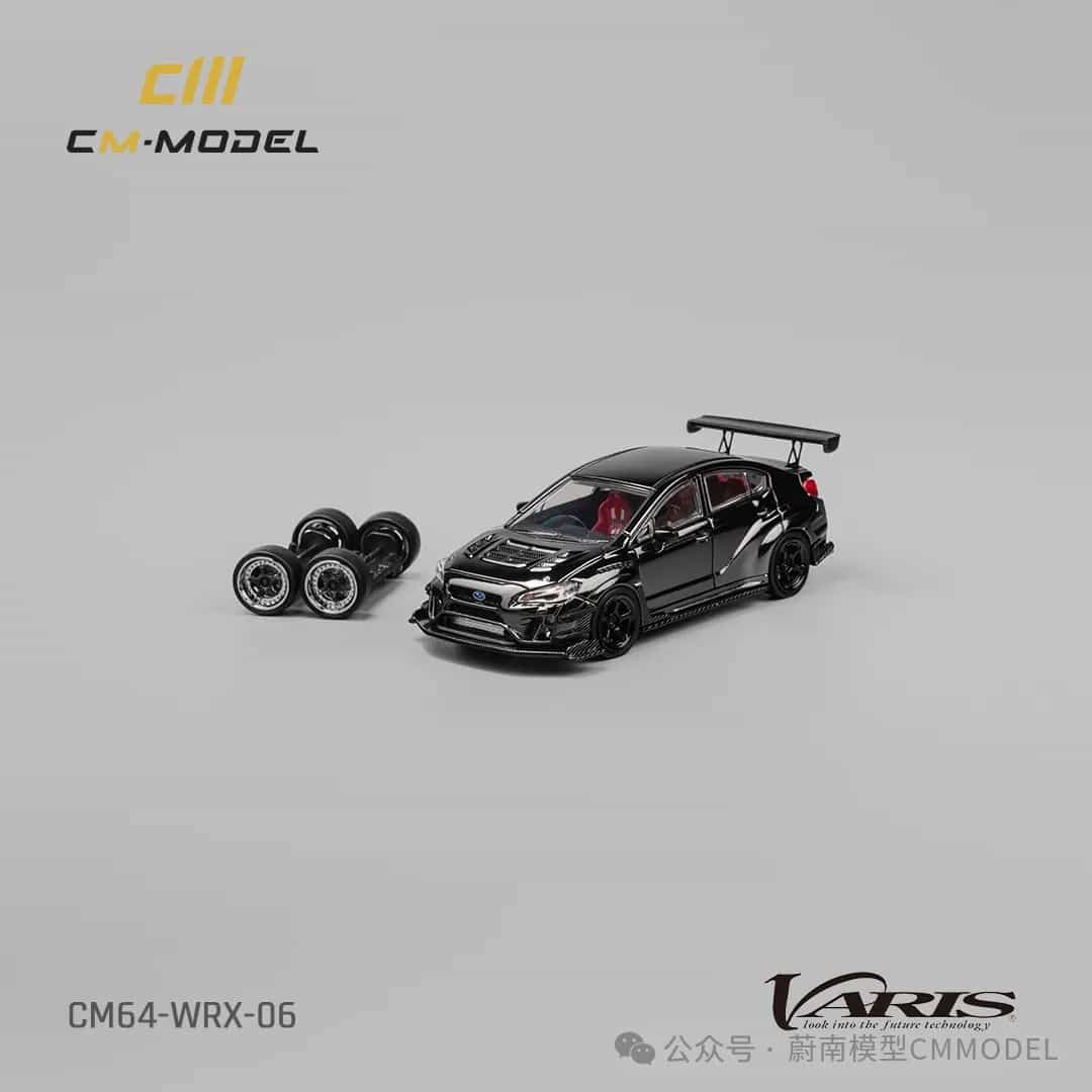 CM Model Subaru WRX Varis WideBody 2.0 Chrome Black